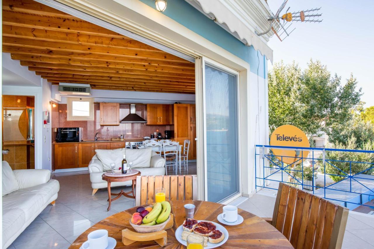 Villa Salty Breeze Beachfront By Lefkadastay